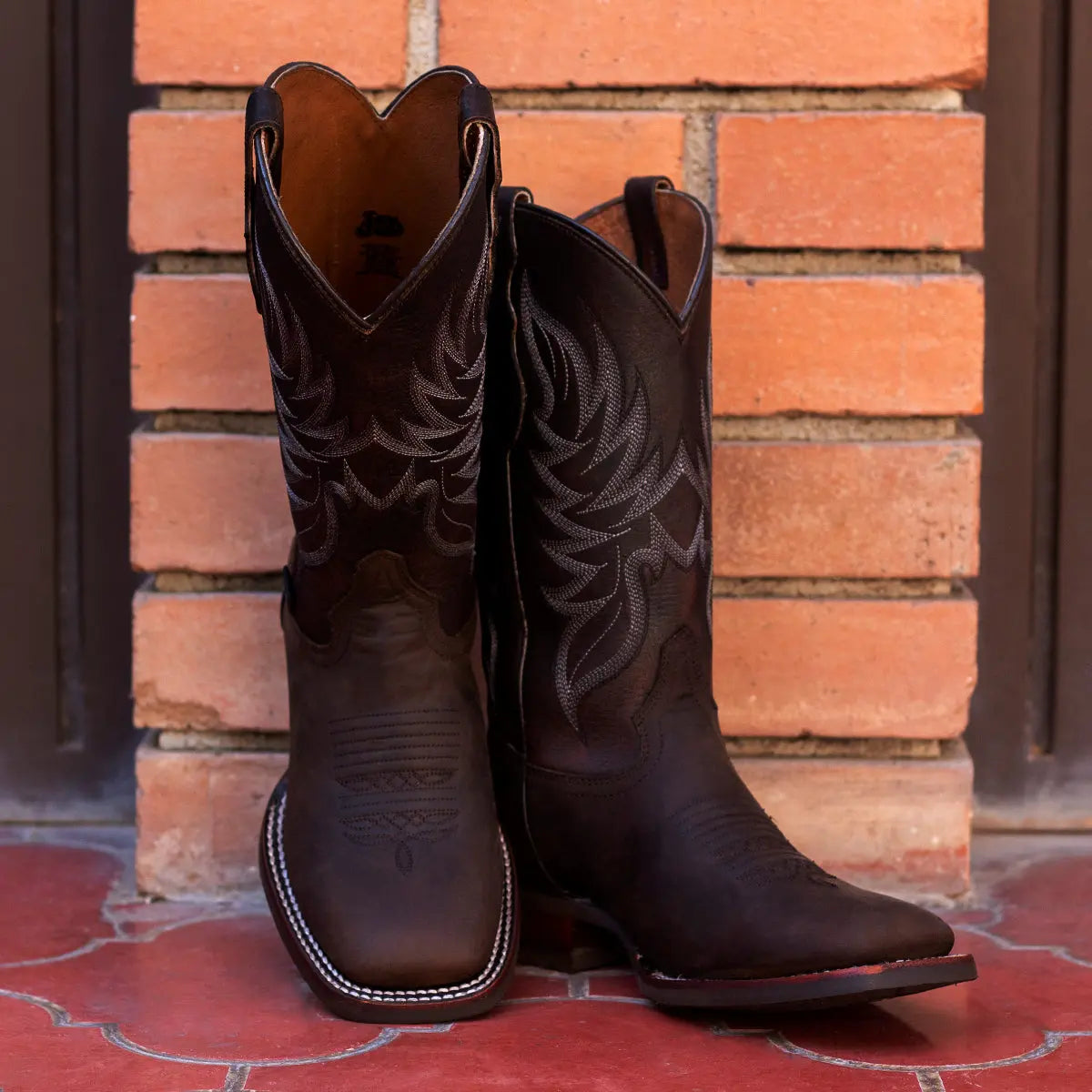 Botas Rodeo Mujer Piel Color Tan | Justin Boots