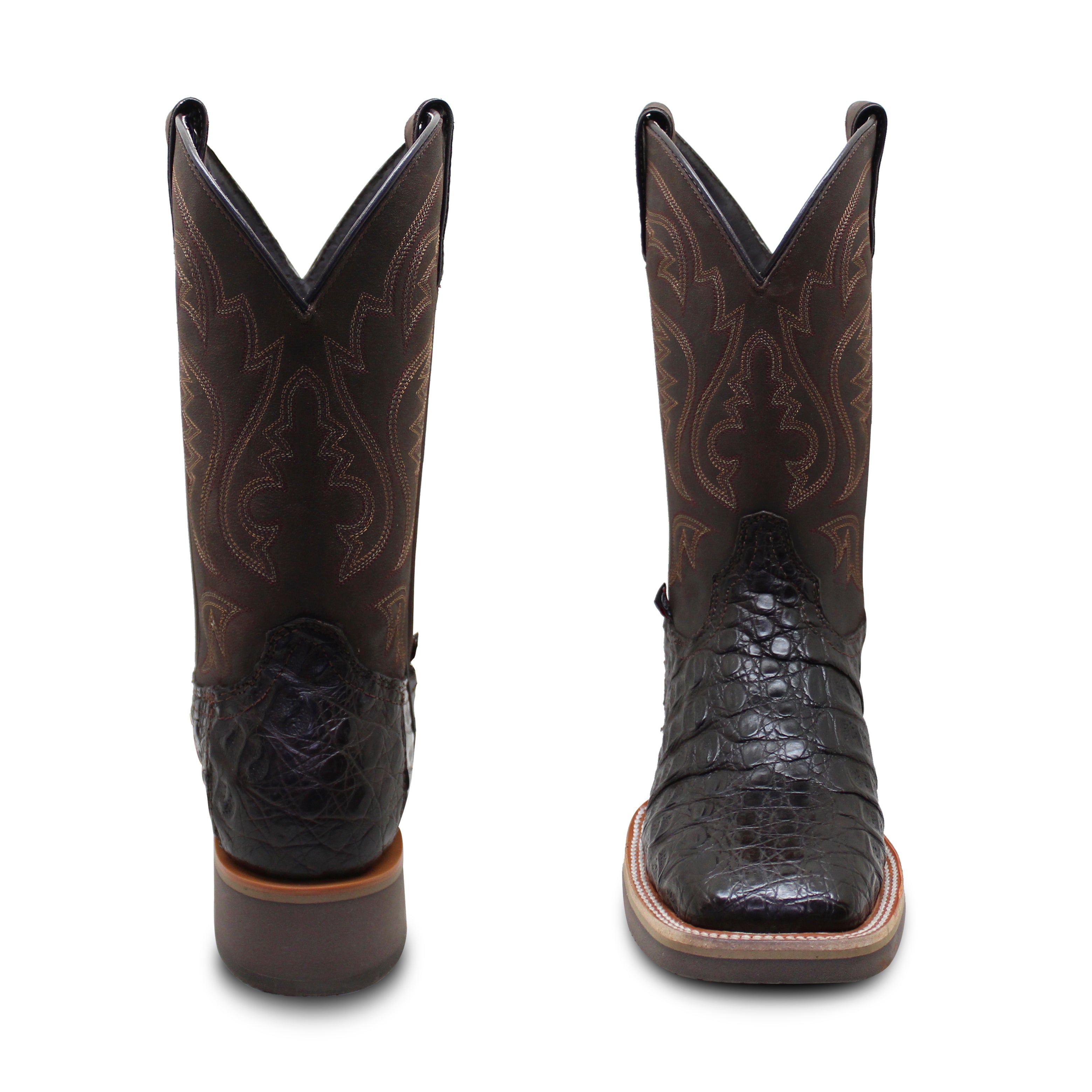 Botas Hombre Piel Exótica Cocodrilo Justin Boots