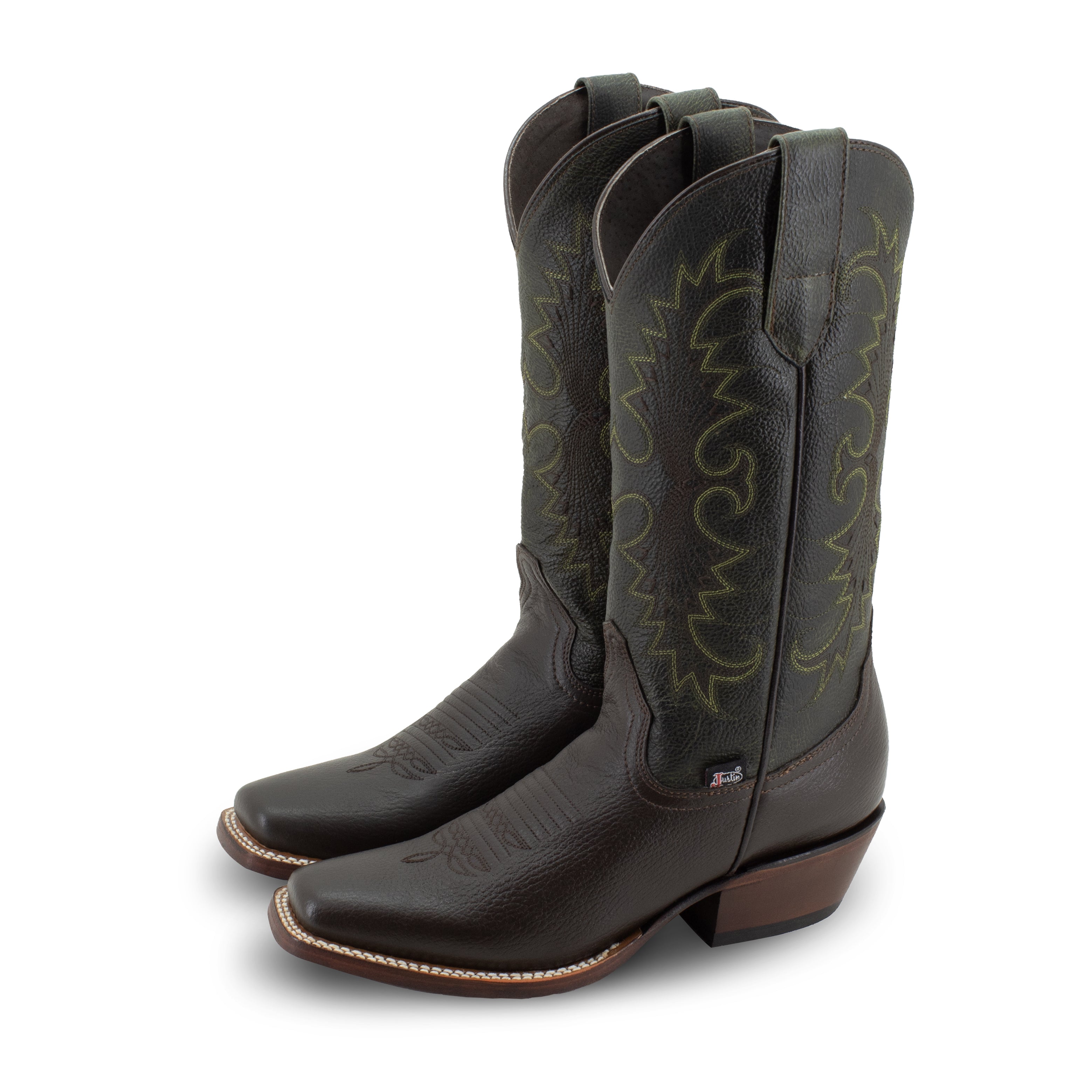 BOTAS DAMA JUSTIN TACÓN CUBANO 5442