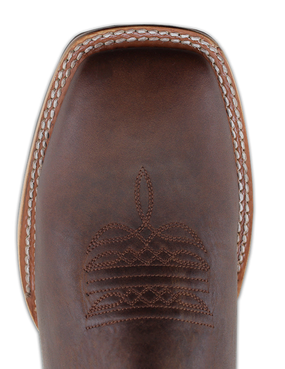 Botas Justin Hombre Piel Grasa