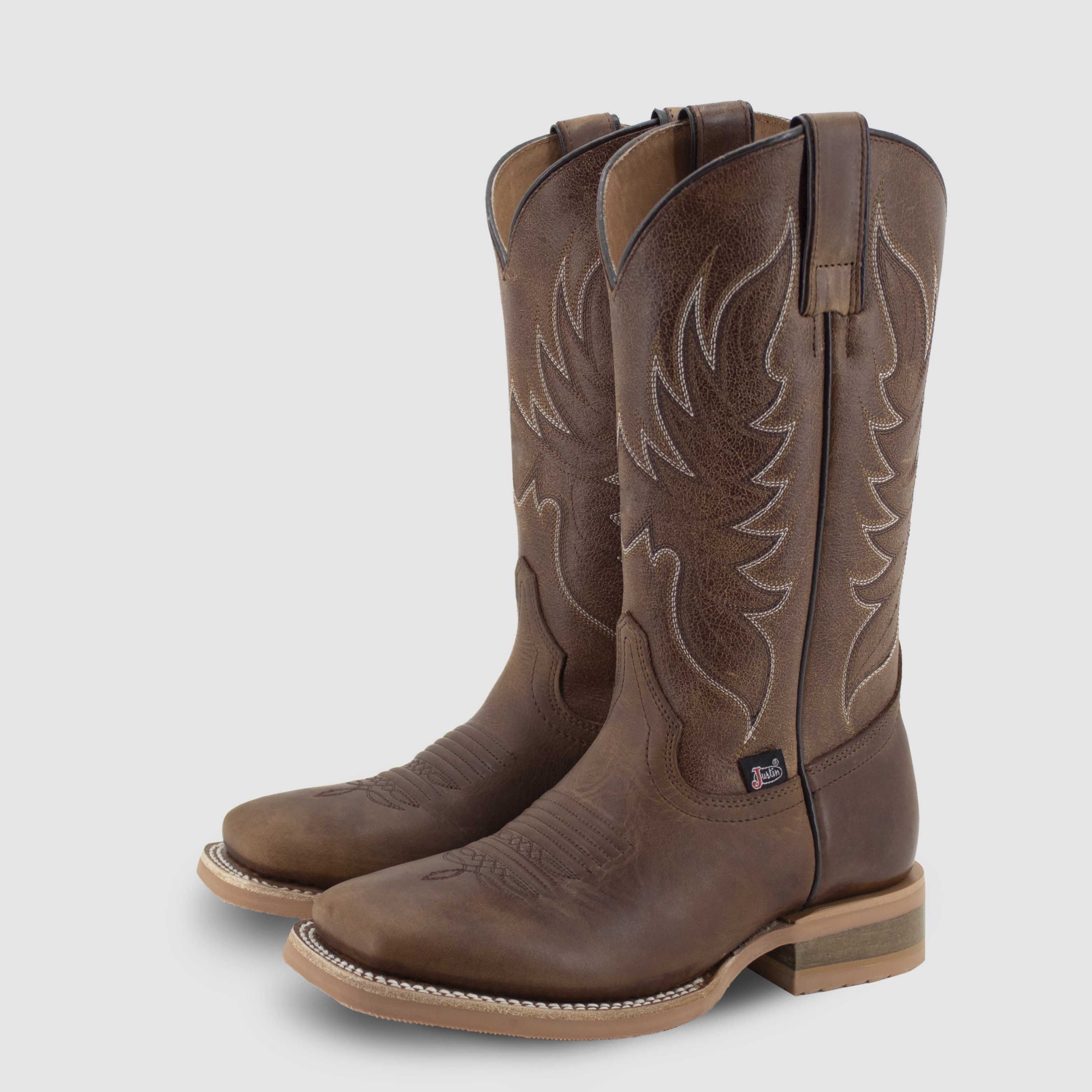 Botas Mujer Vaqueras Justin Boots Cafe Crazy