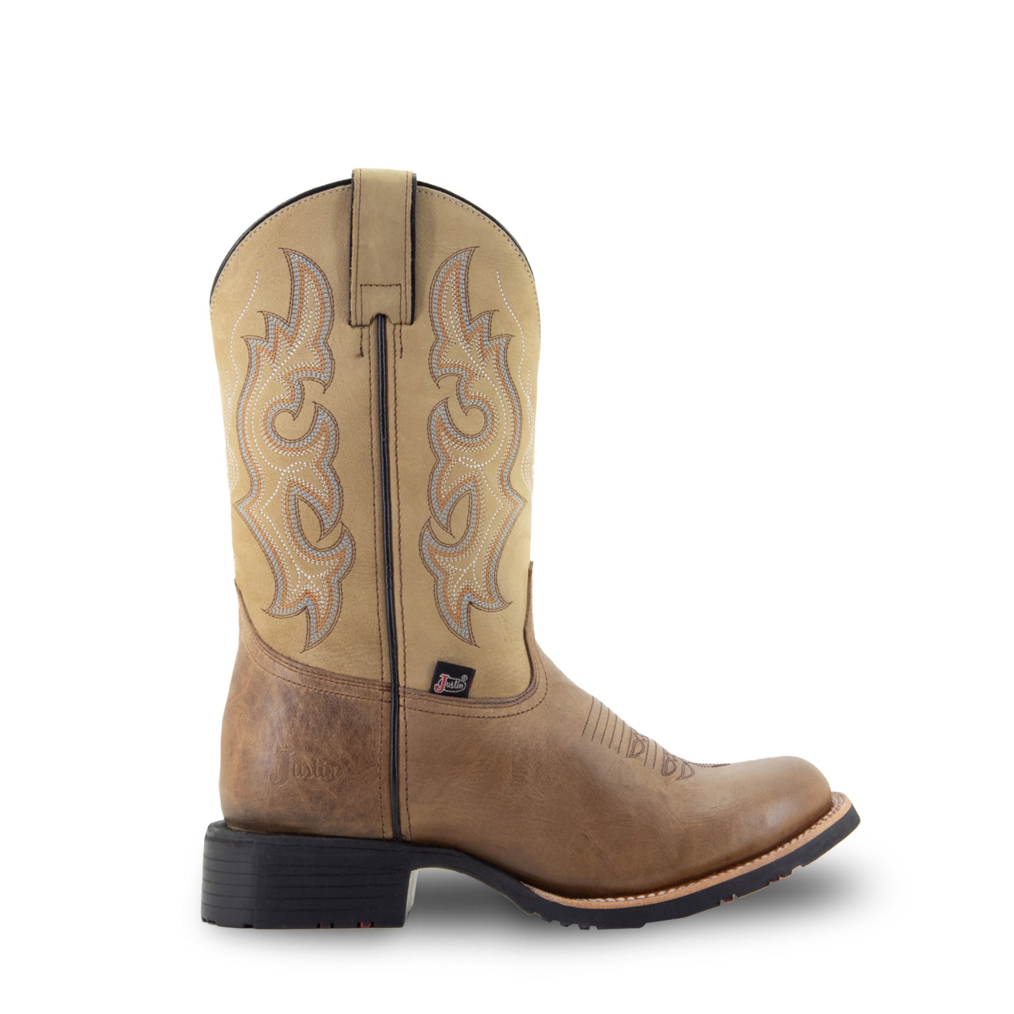 Botas De Piel Para Hombre Suela Hule Integral | Justin Boots