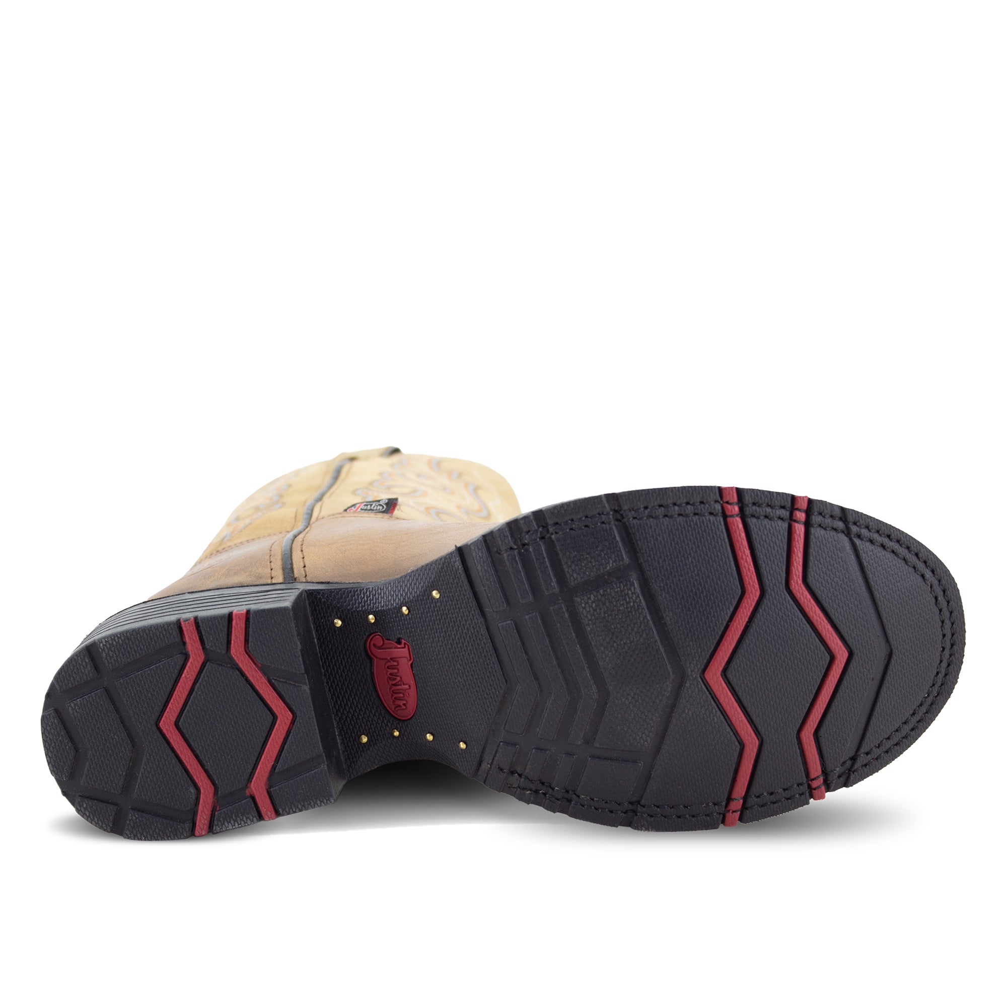 Botas De Piel Para Hombre Suela Hule Integral | Justin Boots