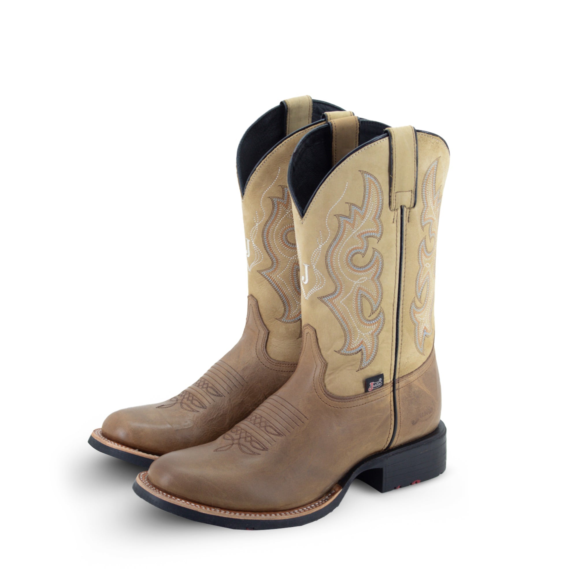 Botas De Piel Para Hombre Suela Hule Integral | Justin Boots