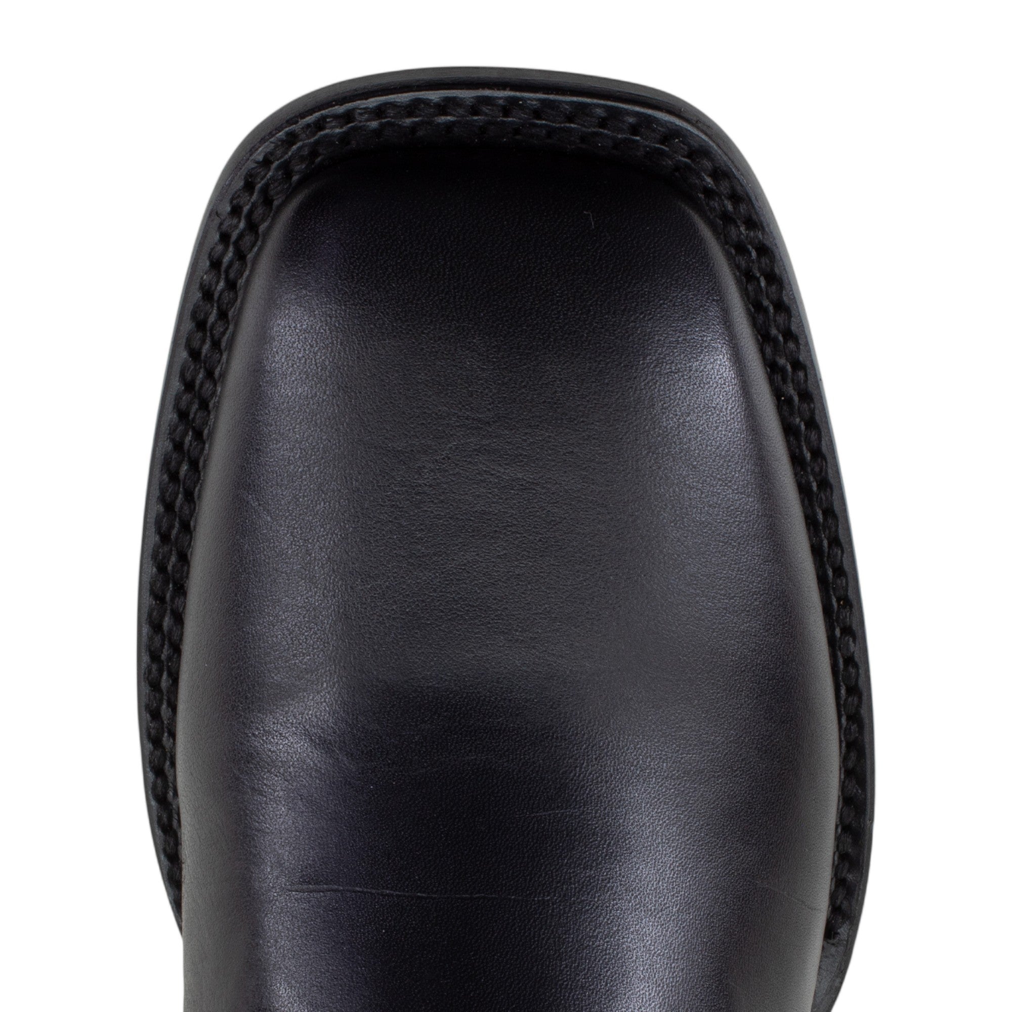 Botin Negro Chelsea Para Hombre De Piel | Justin Boots