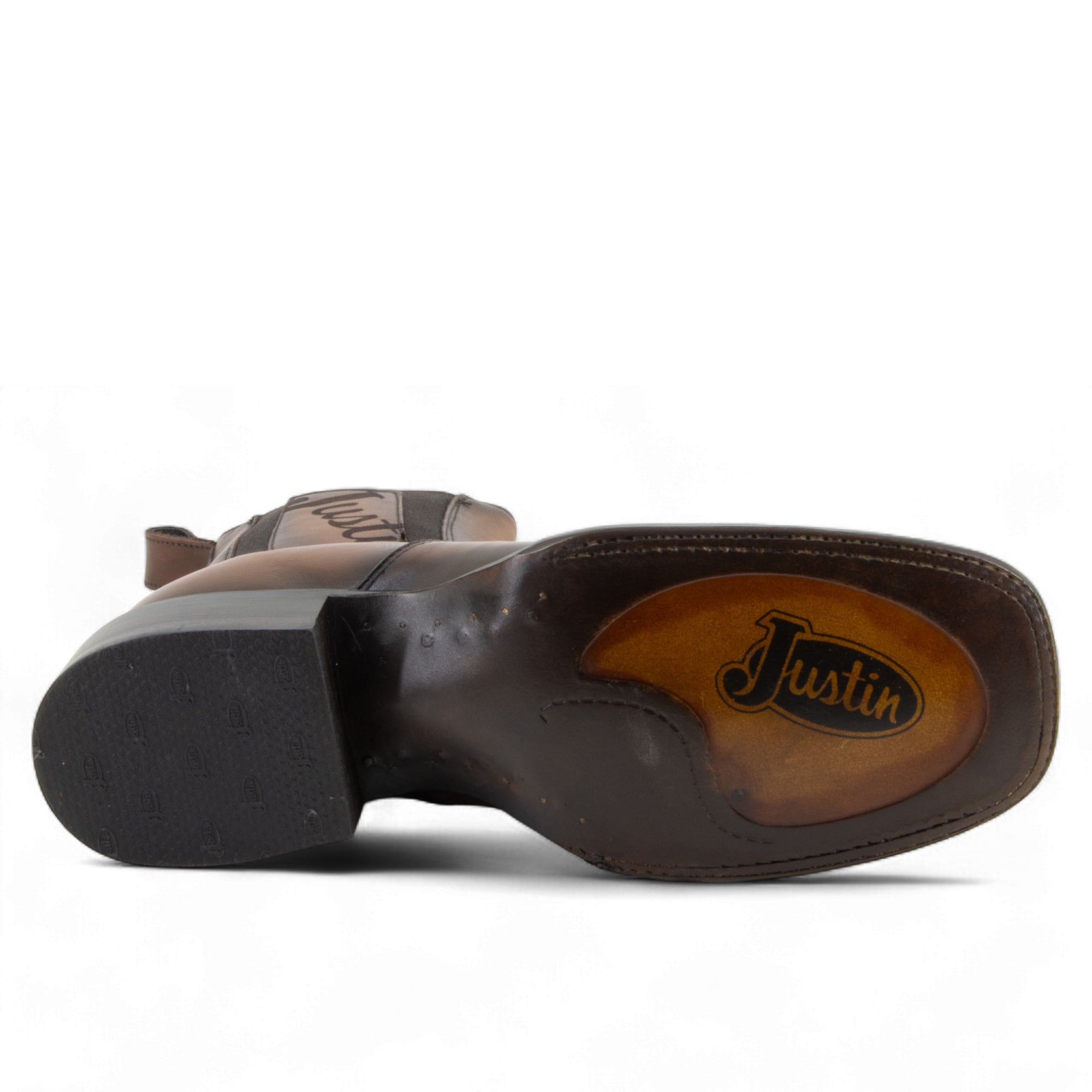 Botin Café Chelsea Para Hombre De Piel | Justin Boots