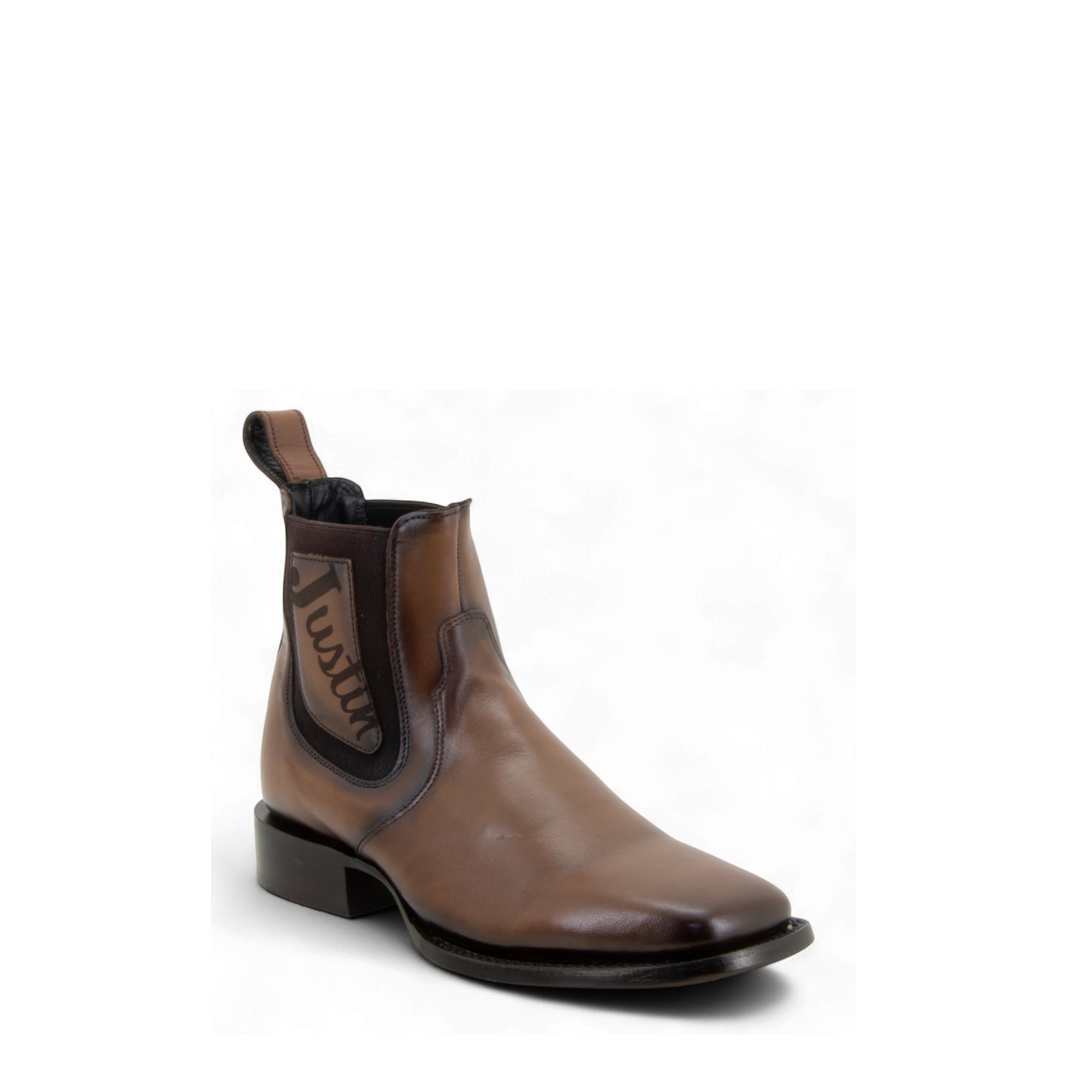 Botin Café Chelsea Para Hombre De Piel | Justin Boots