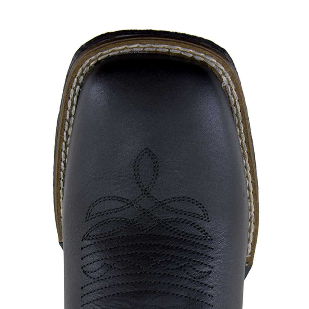 Botas Rodeo Mujer Piel Color Negro | Justin Boots