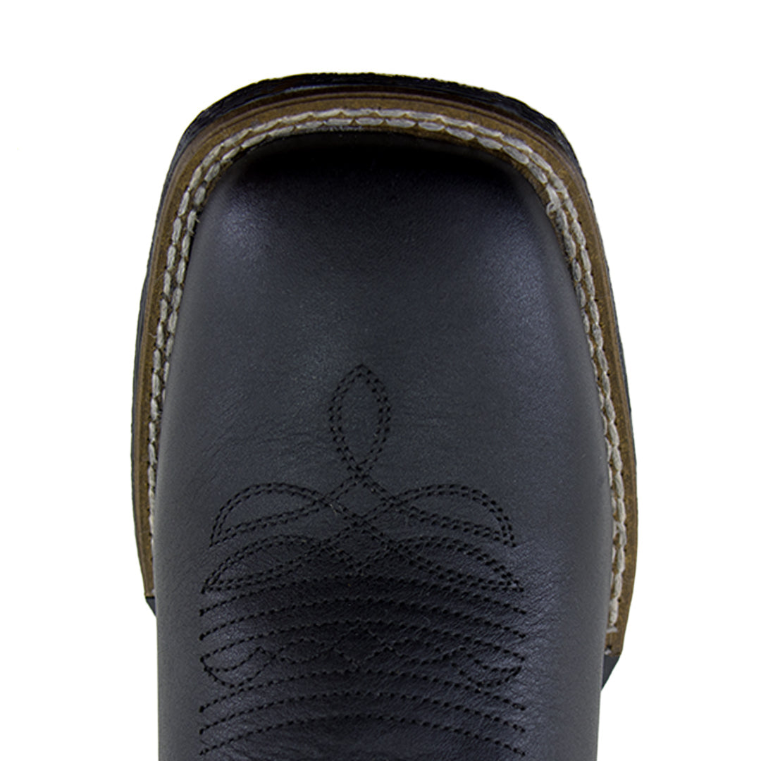 Botas Rodeo Mujer Piel Color Negro | Justin Boots