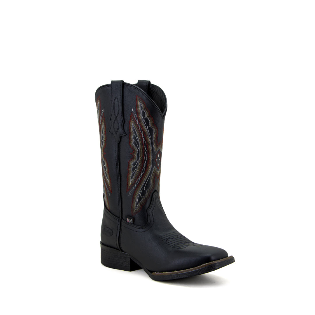 Botas Rodeo Mujer Piel Color Negro | Justin Boots