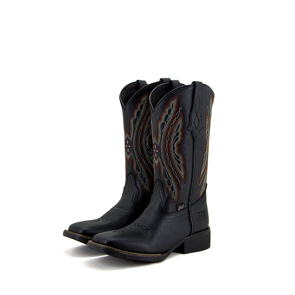 Botas Rodeo Mujer Piel Color Negro | Justin Boots