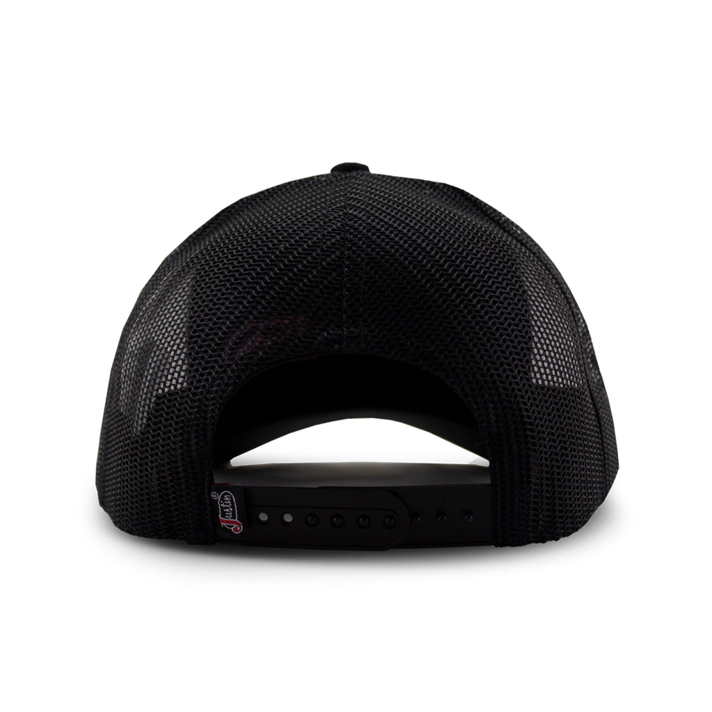 GORRA VAQUERA JUSTIN BOOTS BLACK