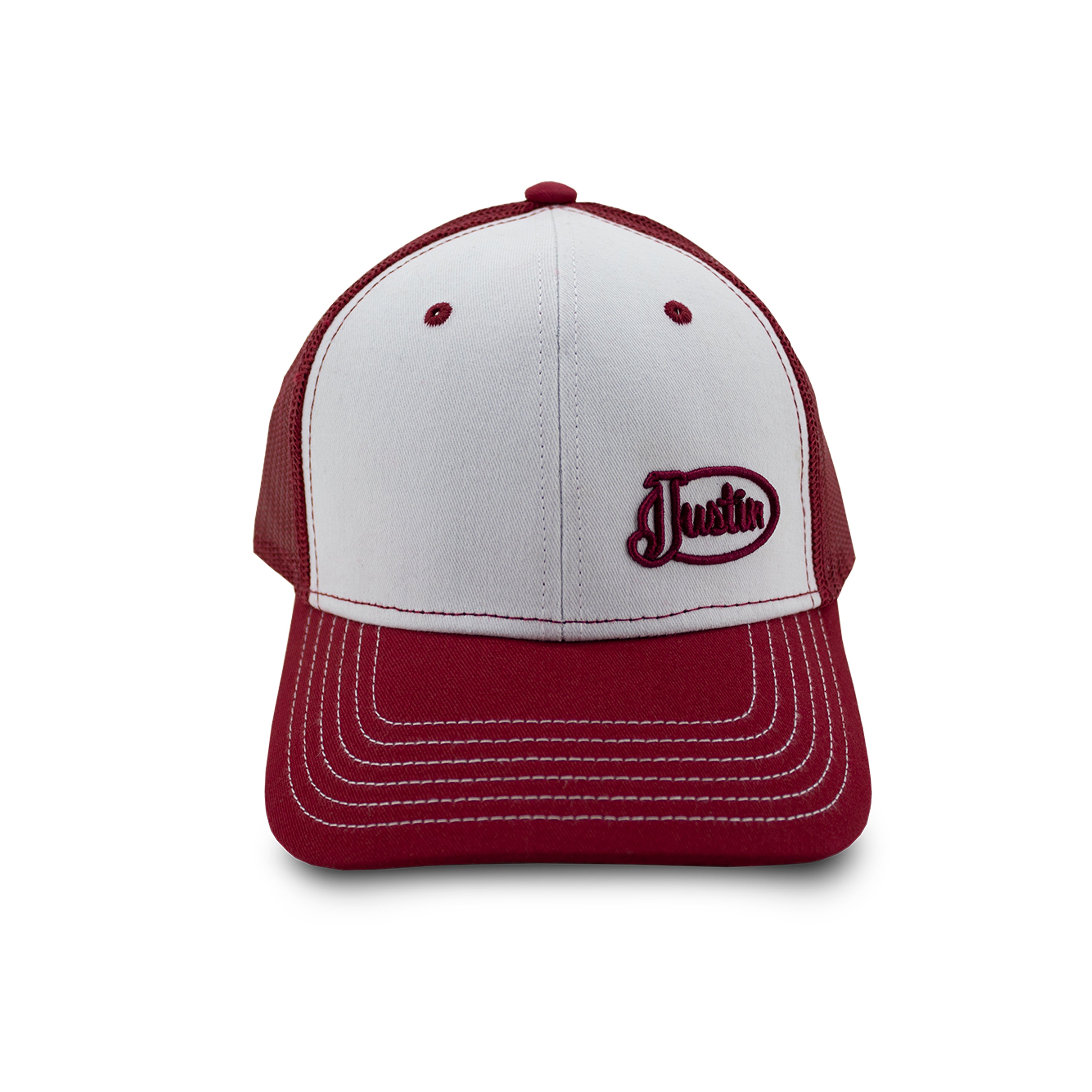 GORRA VAQUERA JUSTIN BOOTS WINE