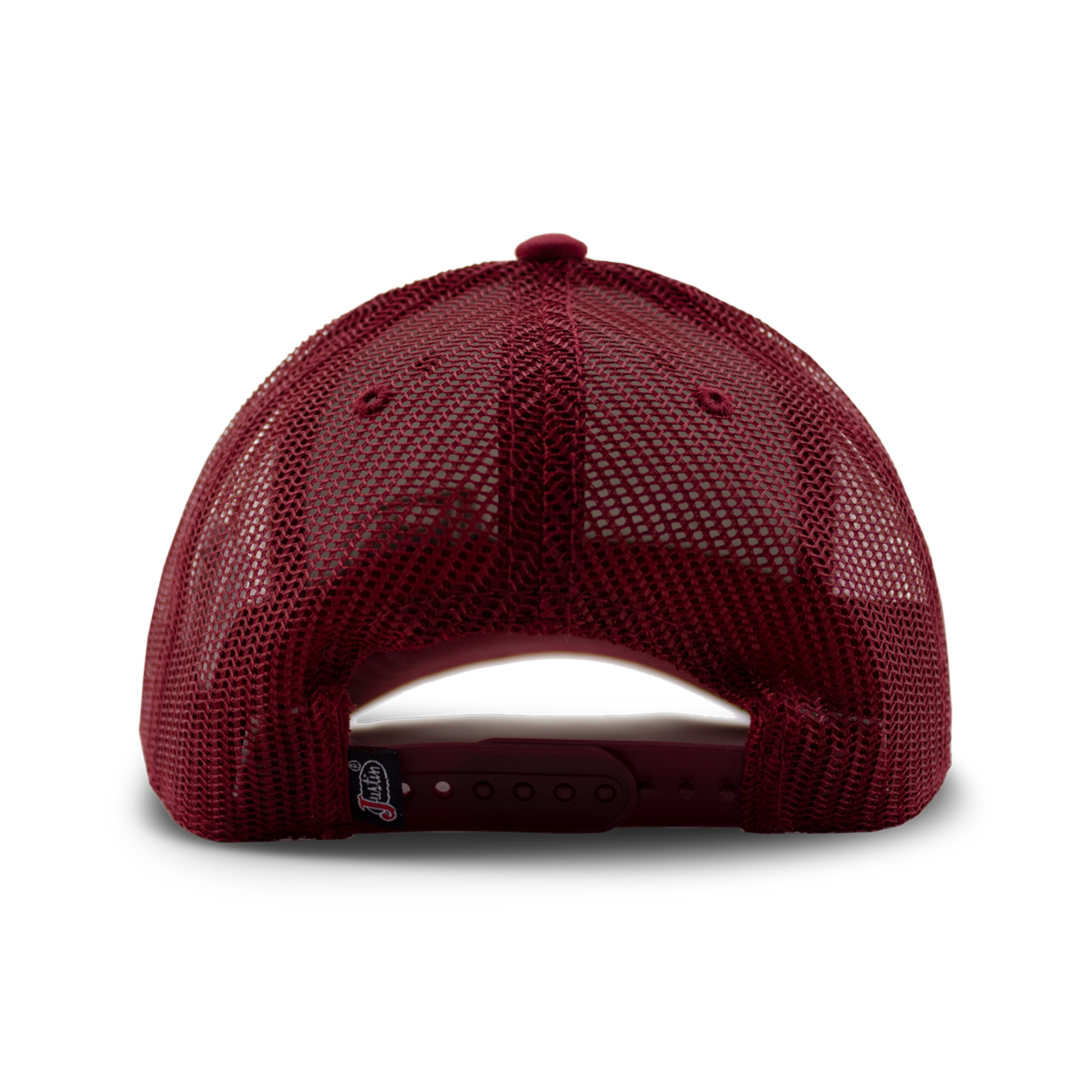 GORRA VAQUERA JUSTIN BOOTS WINE