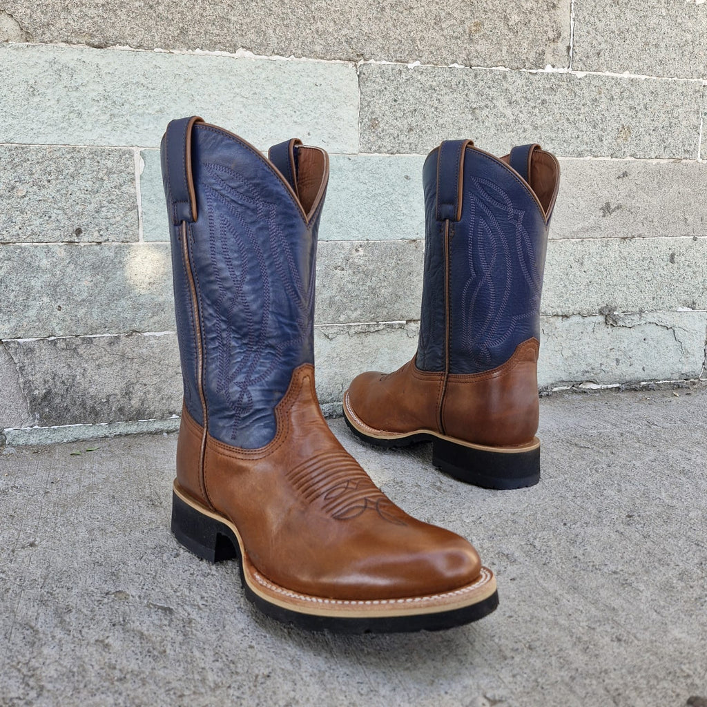 Botas De Piel Tony Lama Punta Redonda