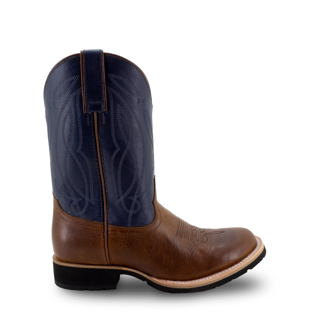 Botas De Piel Tony Lama Punta Redonda