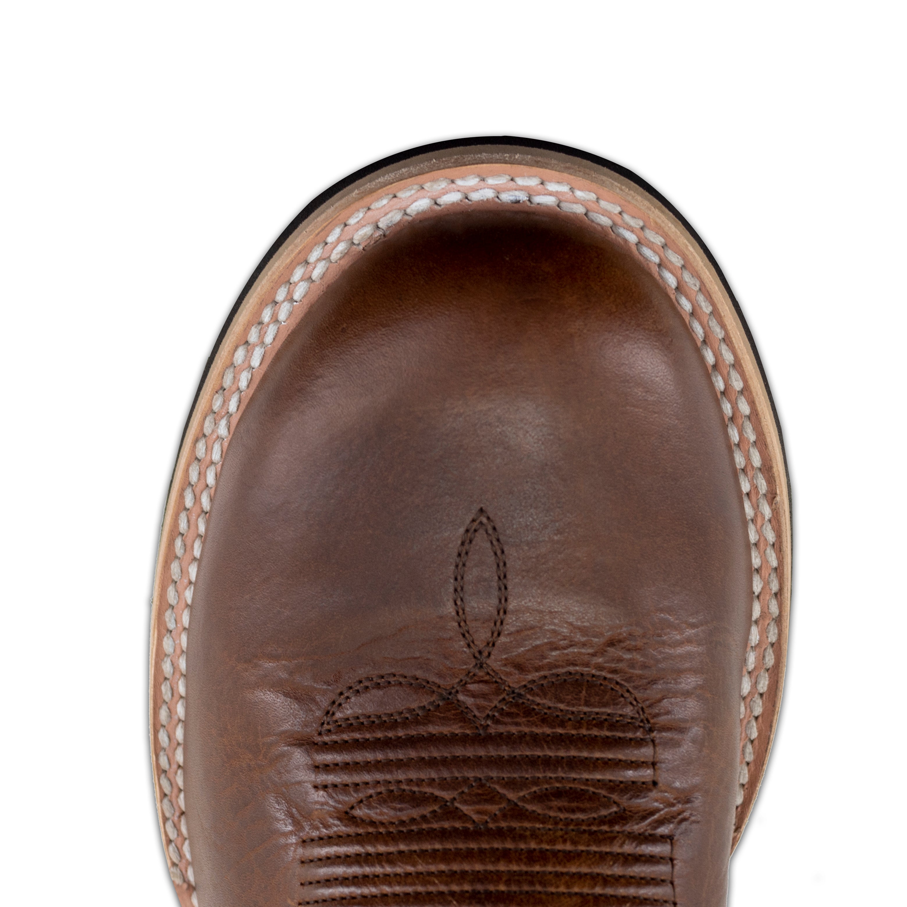 Botas De Piel Tony Lama Punta Redonda