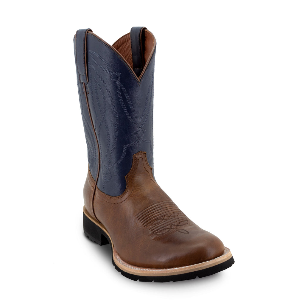 Botas De Piel Tony Lama Punta Redonda