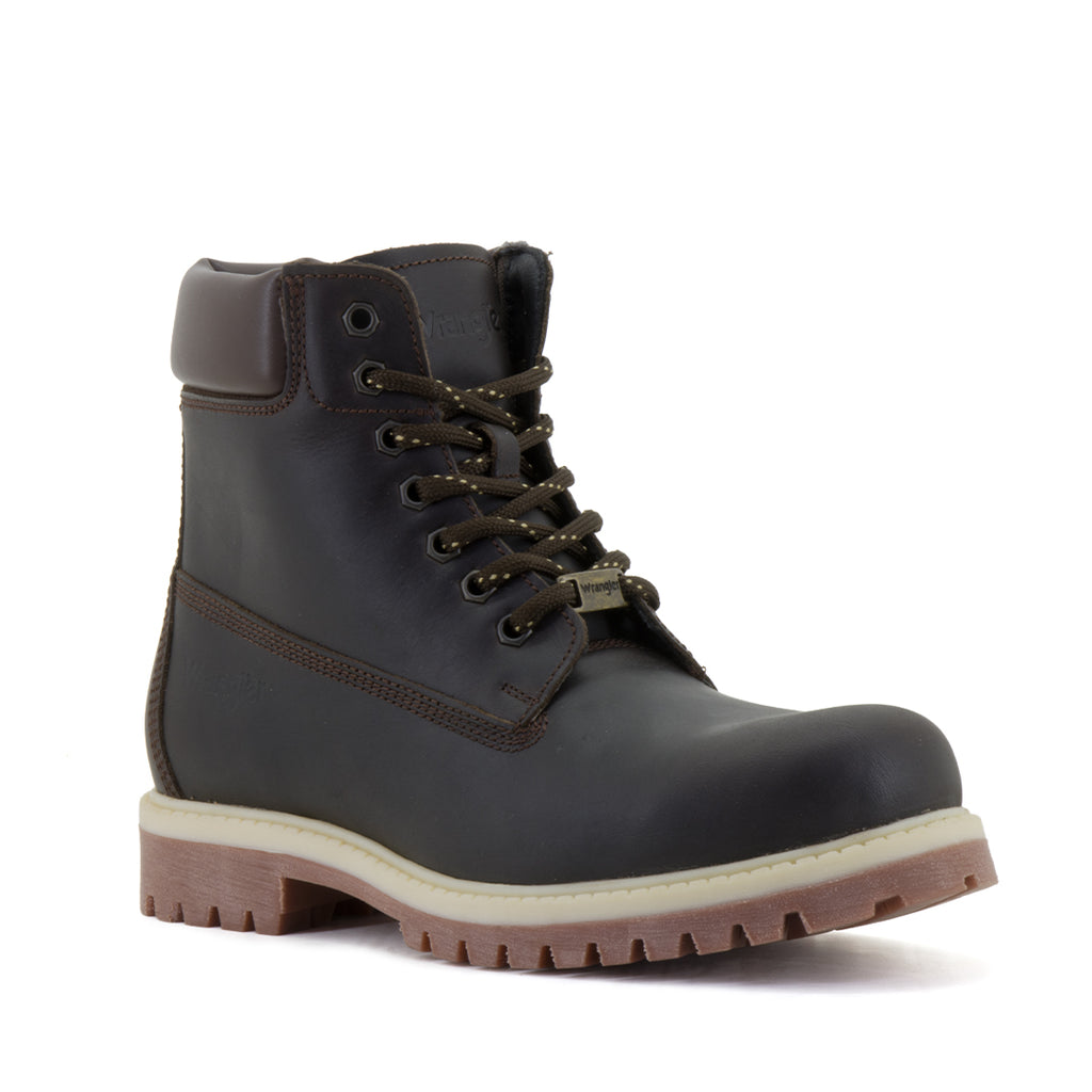 Botas Wrangler Casual Para Hombre Pionero Café