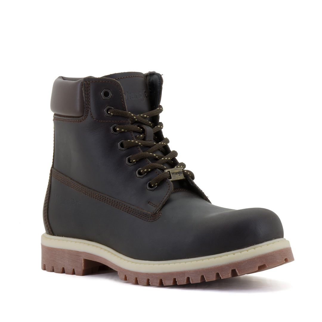 Botas Wrangler Casual Para Hombre Pionero Café