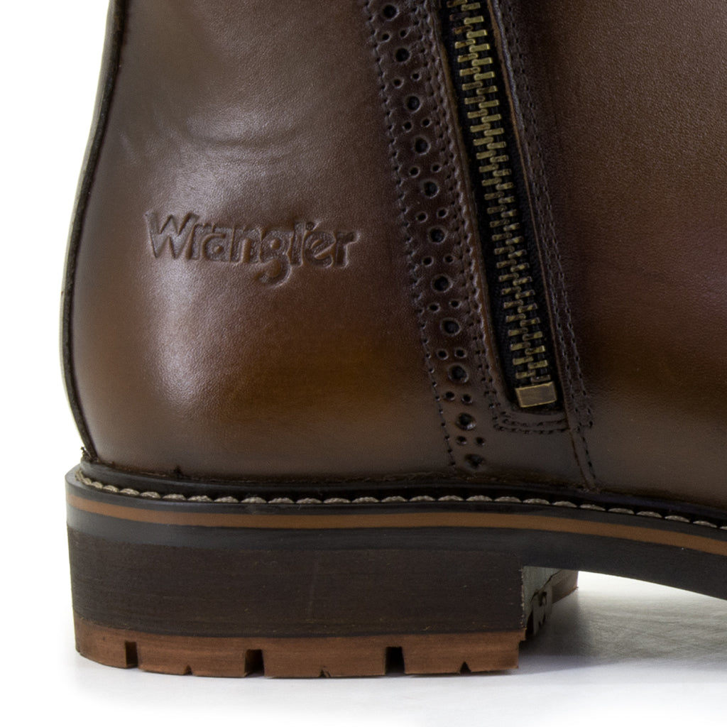 Wrangler Botas Hombre Chelsea Legado Nuez
