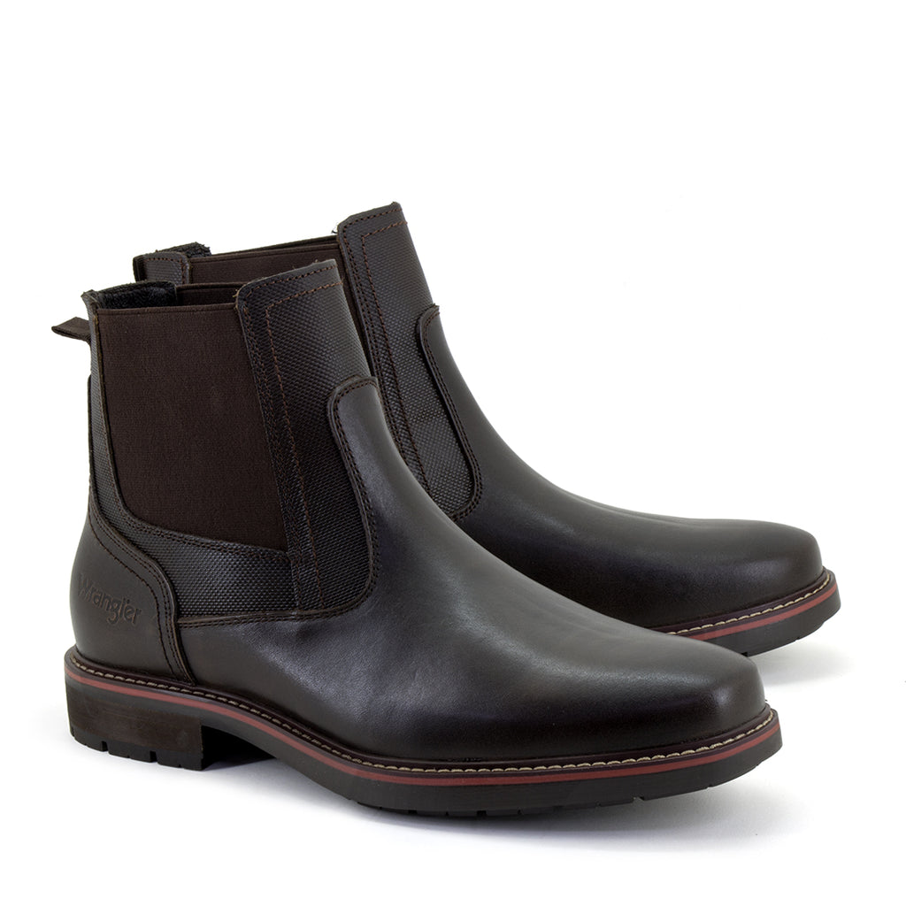 Wrangler Botas Chelsea Para Hombre Spur Cogñac