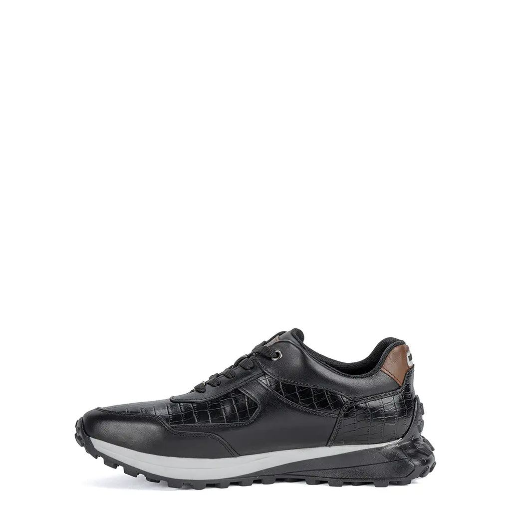Wrangler Tenis Hombre Coronel Croco Negro