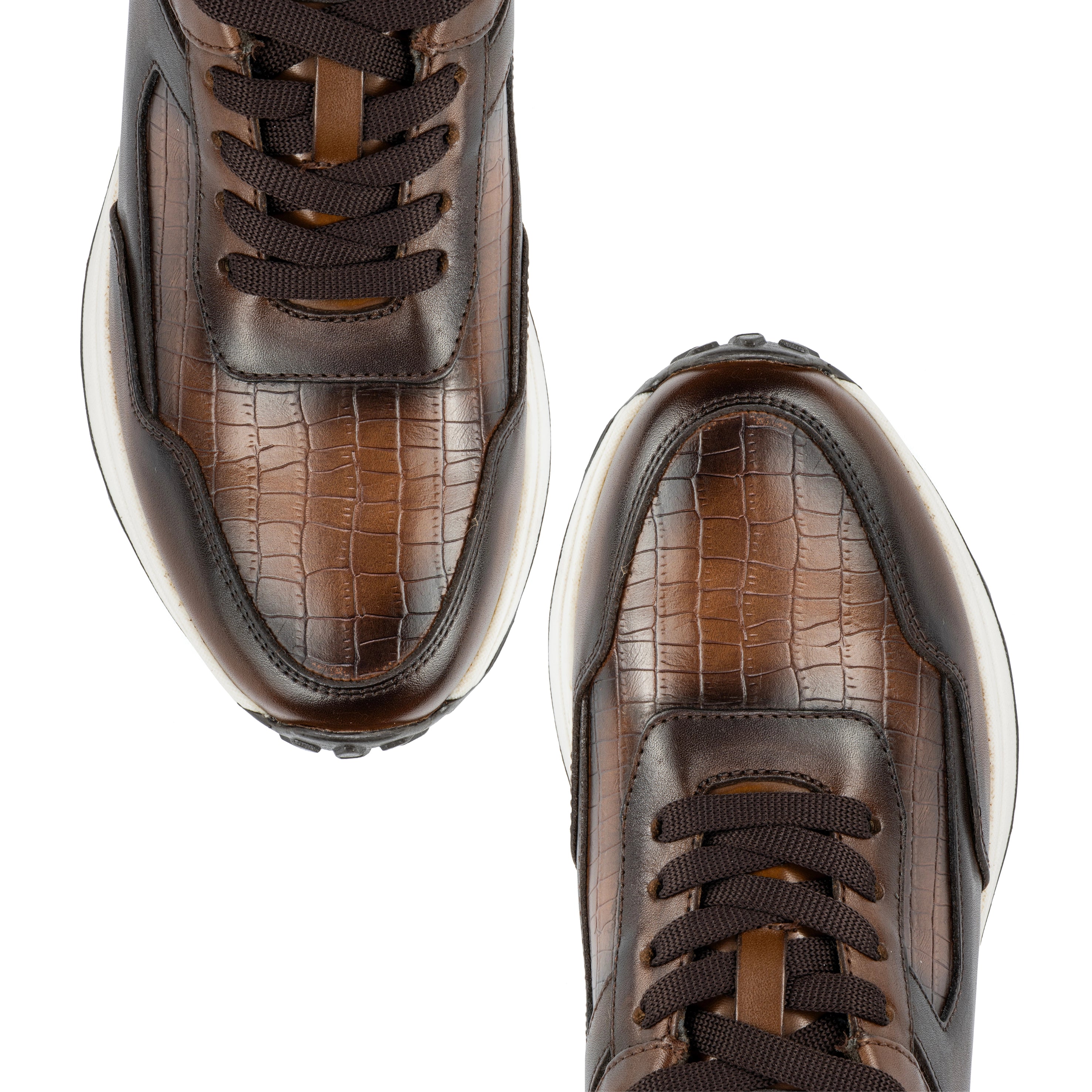 Wrangler Tenis Hombre Coronel Croco Nuez