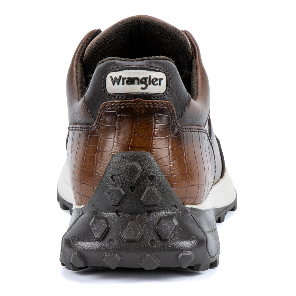 Wrangler Tenis Hombre Coronel Croco Nuez