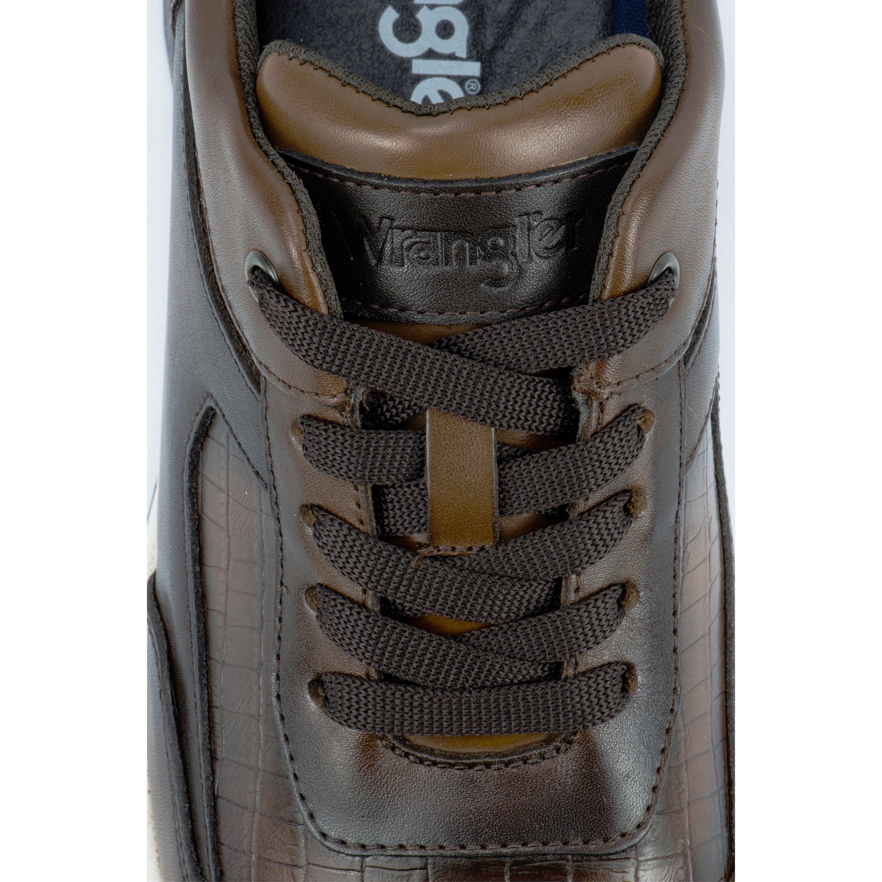 Wrangler Tenis Hombre Coronel Croco Nuez