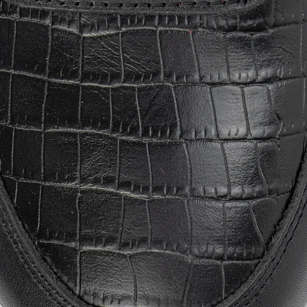 Wrangler Tenis Hombre Coronel Croco Negro