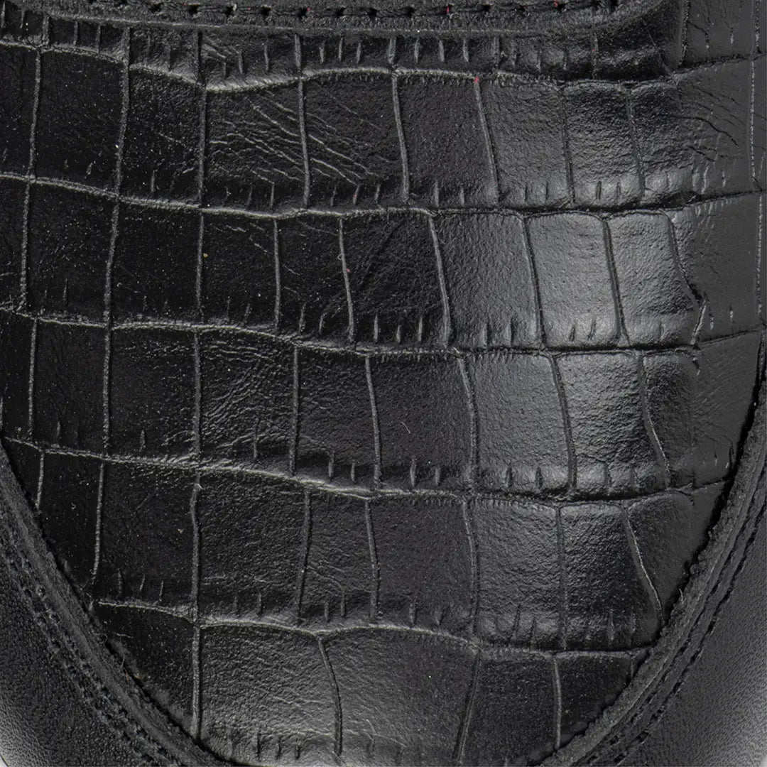 Wrangler Tenis Hombre Coronel Croco Negro