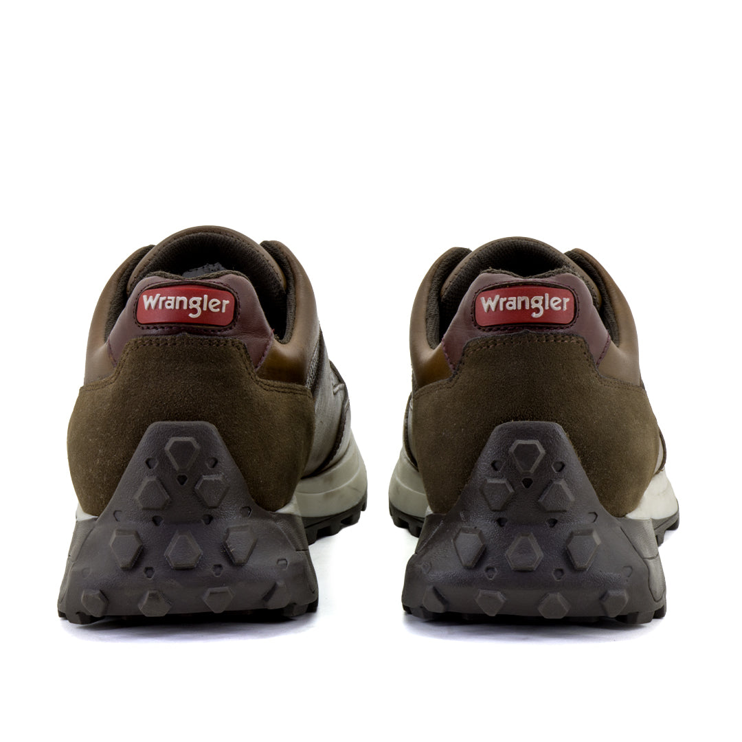 Wrangler Sneaker Hombre Coronel Snake Nuez