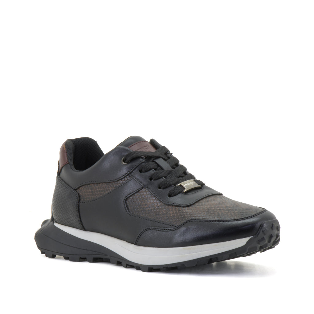 Wrangler Sneaker Hombre Coronel Snake Negro
