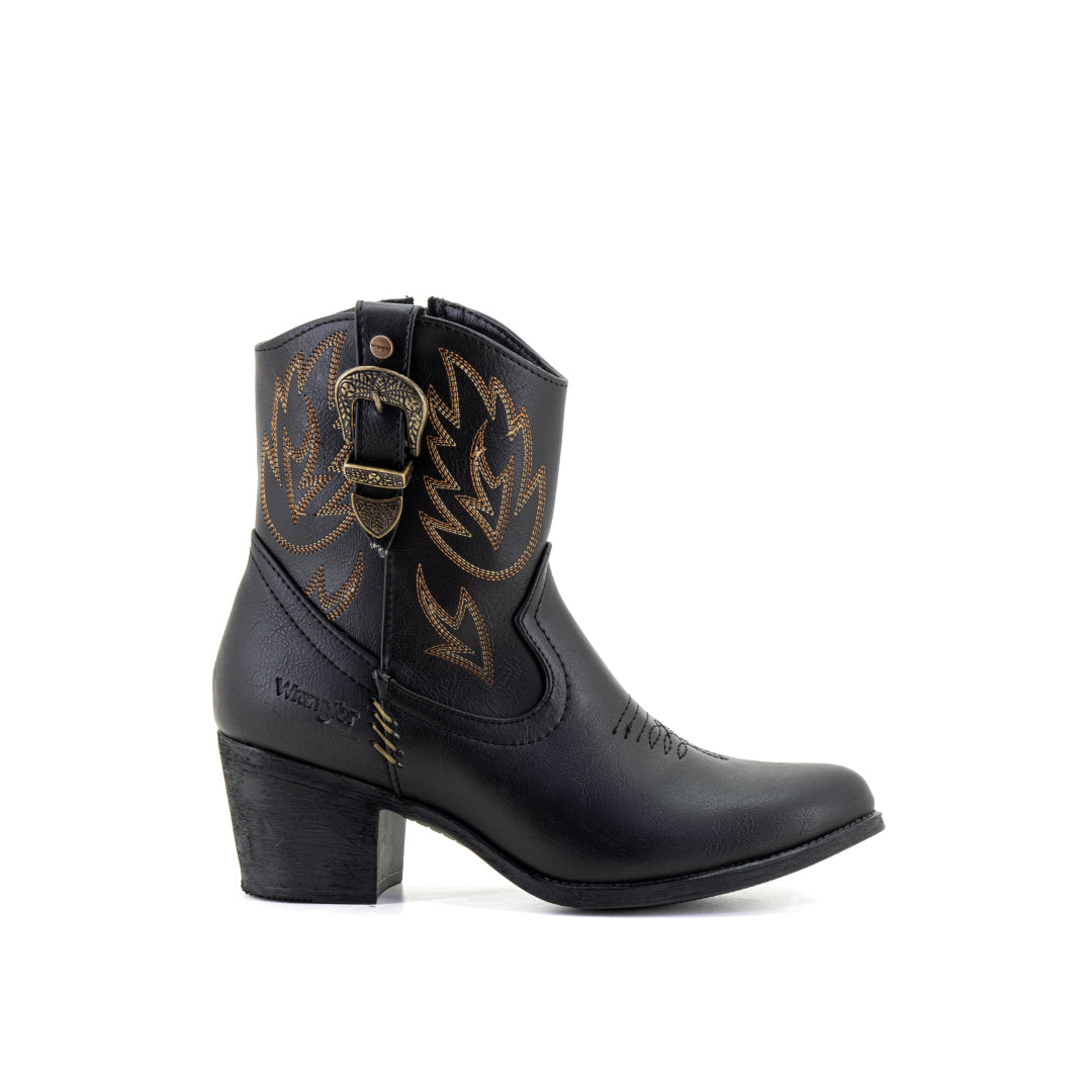 Wrangler Botas Para Mujer Sabana Negro