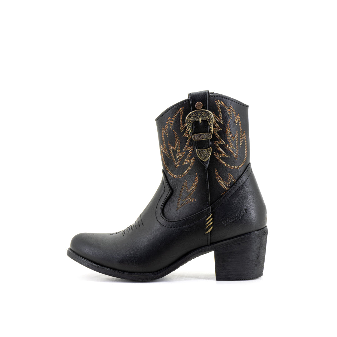 Wrangler Botas Para Mujer Sabana Negro