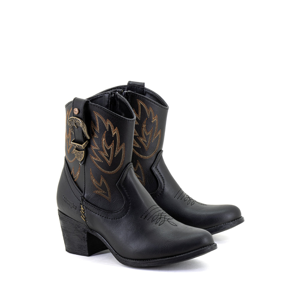Wrangler Botas Para Mujer Sabana Negro