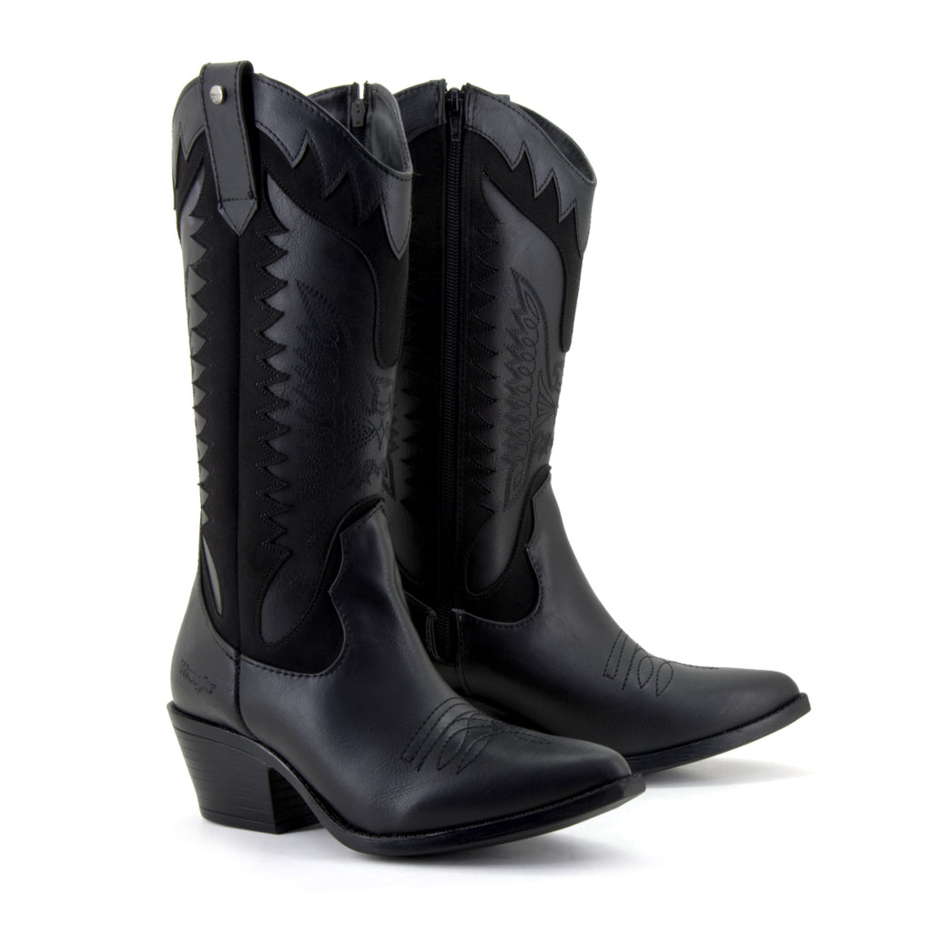 Wrangler Botas Para Mujer Dalia Negro