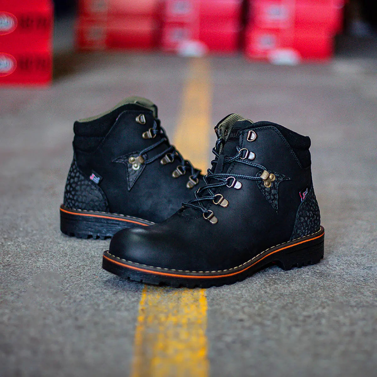 BOTA CASUAL MOORE BLACK - Justin Boots México